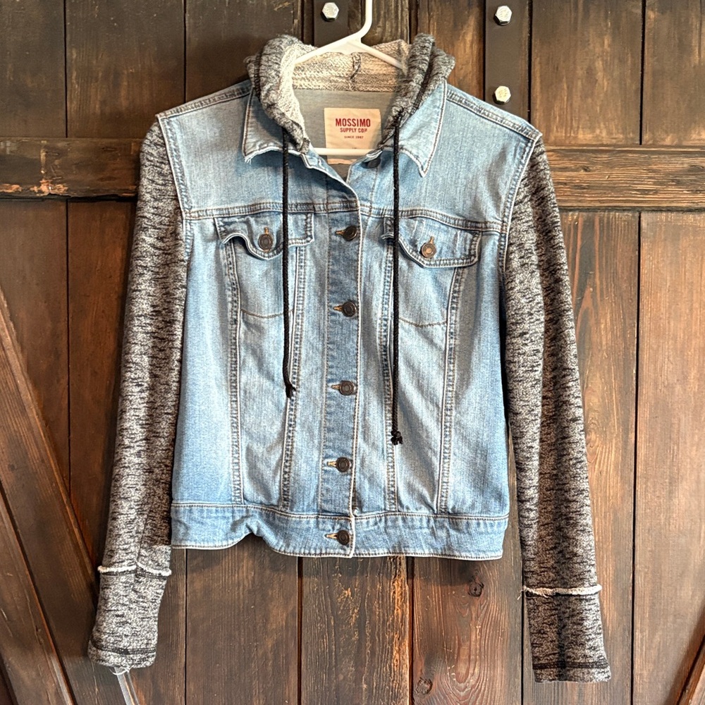 Jean Jacket with Hood